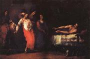Giovanni da san giovanni The Wedding Night Spain oil painting artist